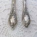 2 Inox Silver Carving Knife Fork Set //