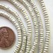 Silver Heishi -2 Strands
