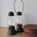 Kerosene Lanterns Lamps Small All Original. Brass and Glass Both for One Price