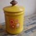 Vintage 1970's Aluminum cannister
