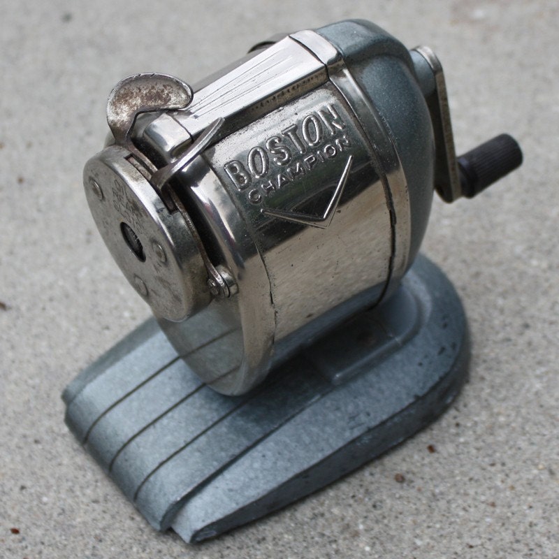 Vintage Boston Champion desk pencil sharpener