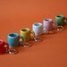 Stitchmarkers - Coffee Mugs - Red, Yellow, Blue, Green, White, Pink - Stitch Markers
