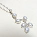 Reserved listing---Long Sterling Silver and Pearl Branch