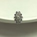 Marquis Shaped Tourmalated Quartz with Sterling Silver Scalloped Edging--Size 7.75