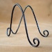 25 pk BLACK Large Mini Holders Easel Wedding Table Number Holder Name Art Display Holders