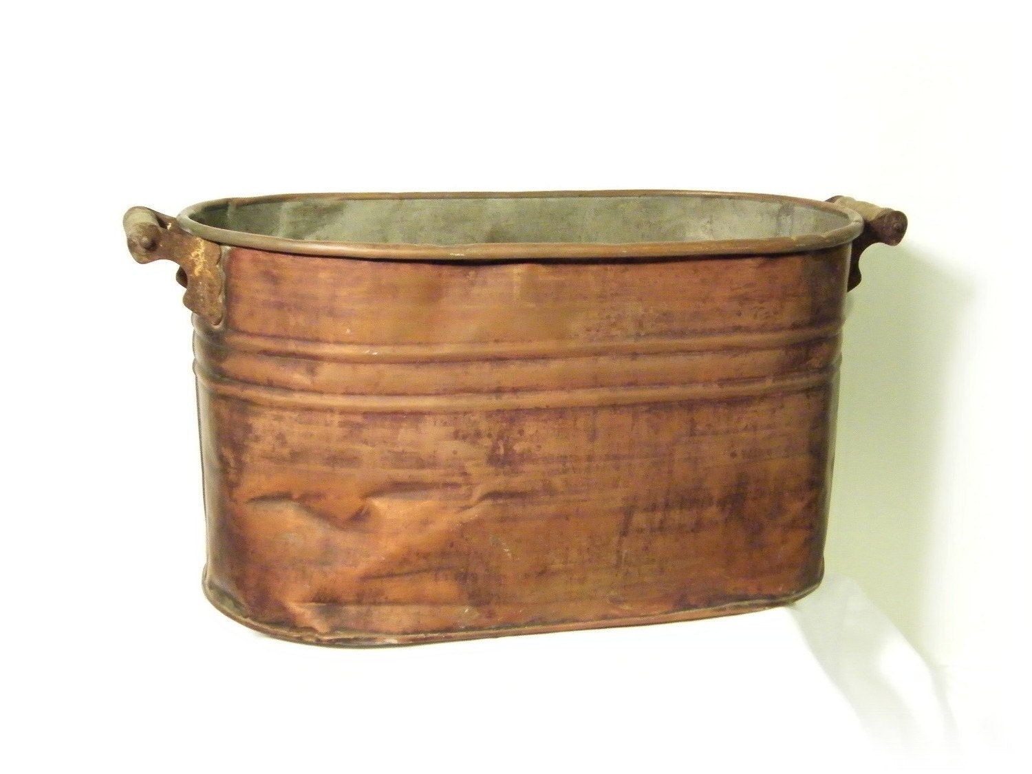 copper wash tub