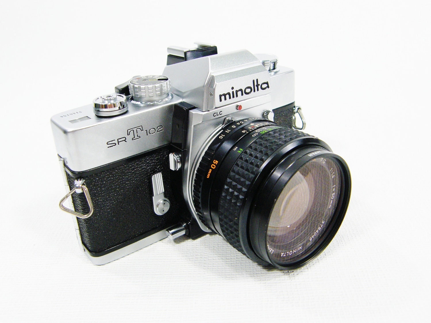 Minolta 35mm film camera SRT 102 Complete Package