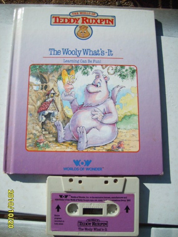 teddy ruxpin with tapes