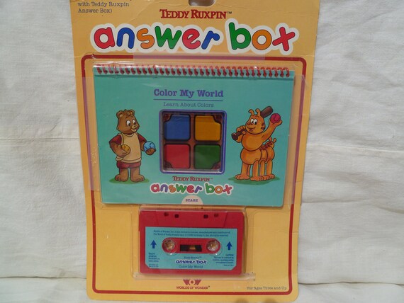 original teddy ruxpin in box