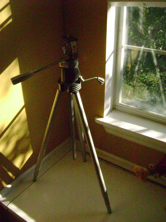 Vintage Star D Davidson Camera Tripod All Steel