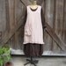 linen jumper pinafore dress tunic smock this color is out of stock other colors available