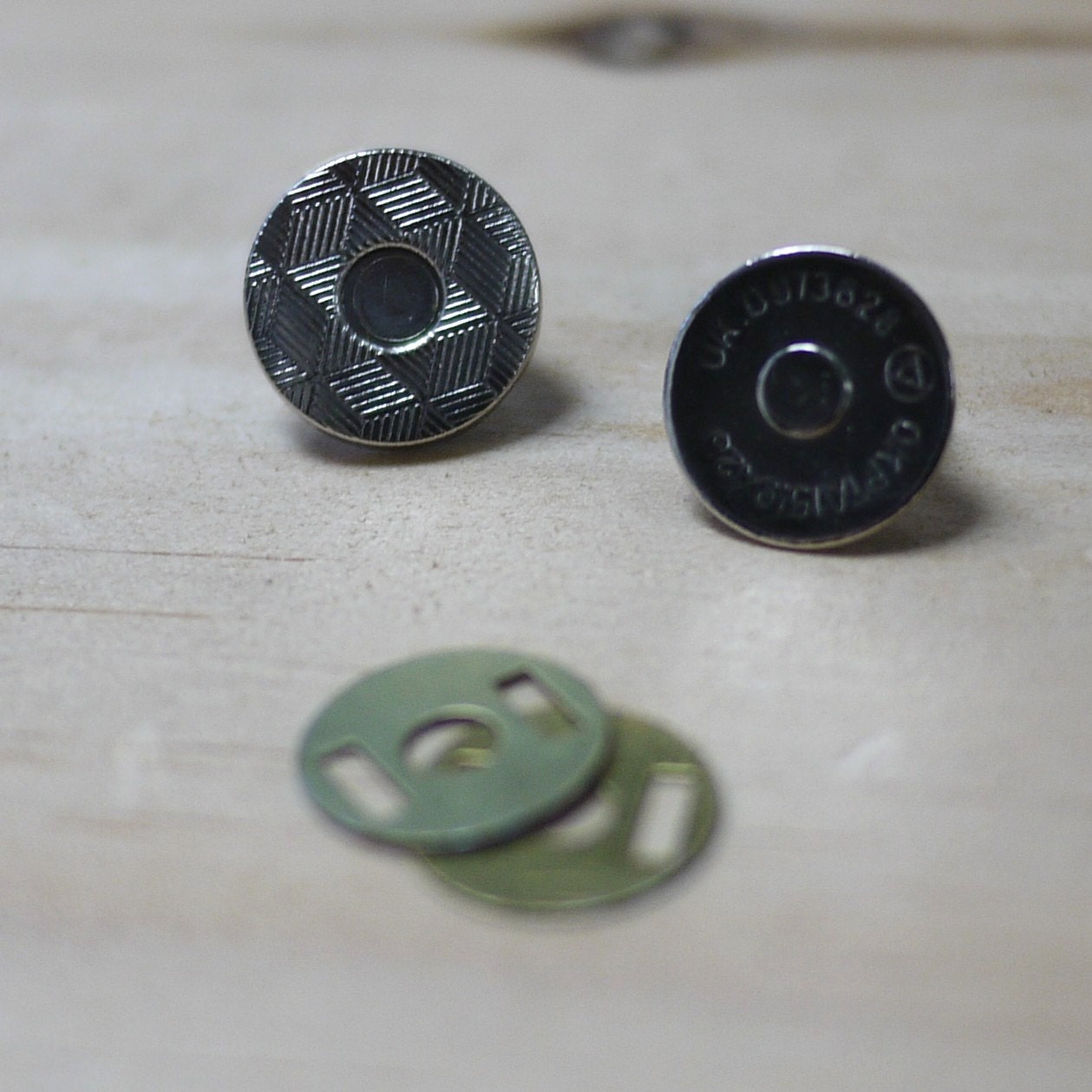 Snap Closures Thin Snap Closures nickel by protosupply