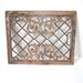 Antique Bronze Metal Ornate Floor Grate Cover- Repurpose Salvage Wall Hanging