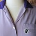 1950s Ladies League Bowling Shirt Large