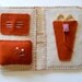 Needlebook - Honey Wool Design - Pincushion