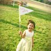 Custom Bouquet Toss Pennant Flag For Your Flower Girl or Ring Bearer