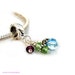 Mother's Birthstone Custom European Charm Dangle