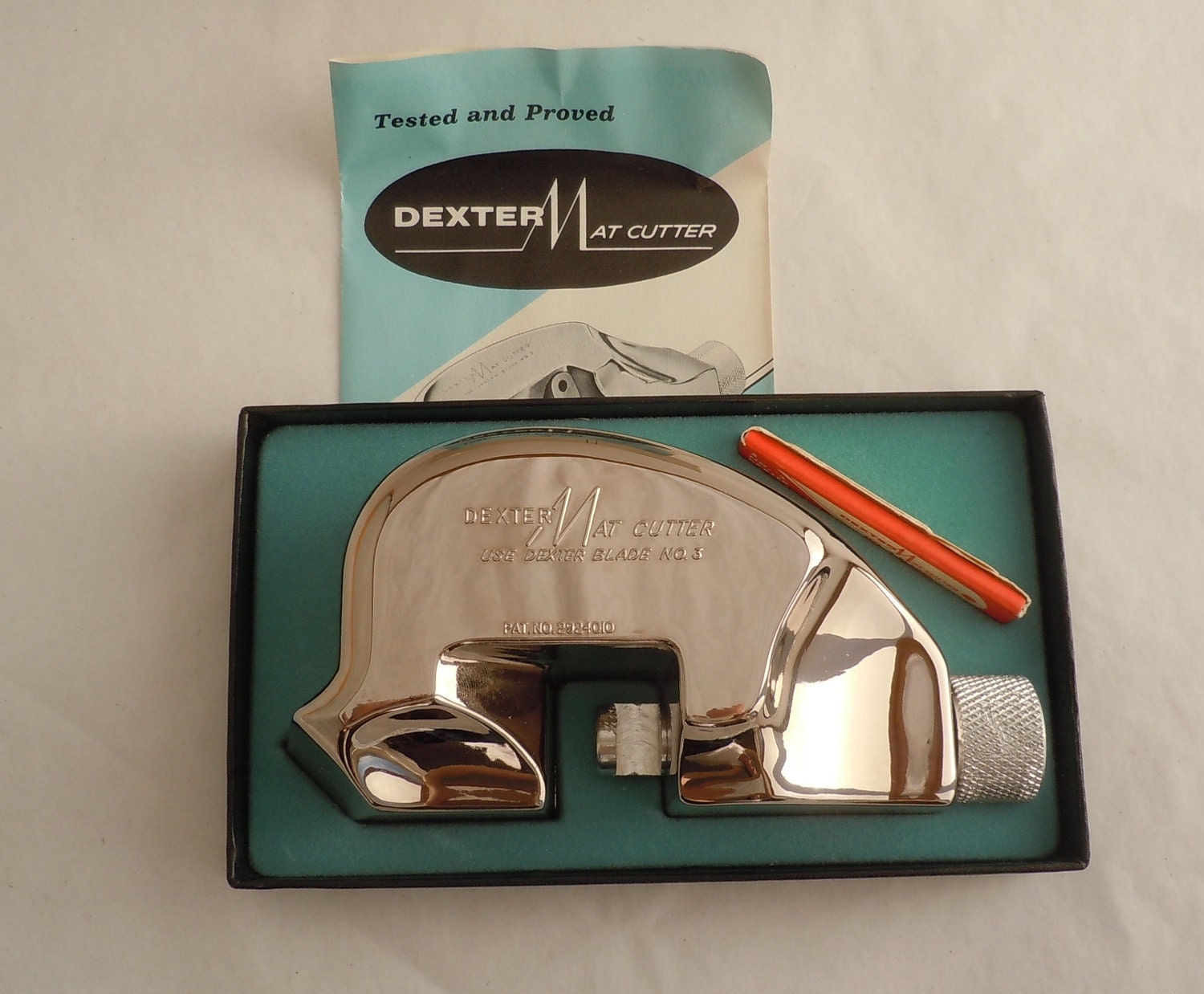Vintage Pristine Dexter Mat Cutter in Original by AtomicAlley