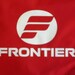 Vintage Frontier Airlines Flight Bag Vinyl Like New
