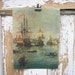 Vintage ship print nautical tall ships