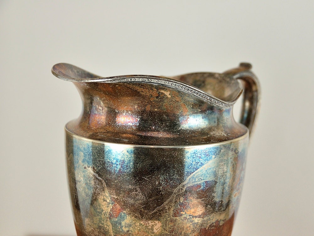 Vintage Silver Pitcher Wilton E 1006