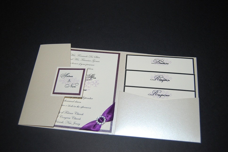 Pocketfold Wedding Invitations Uk 6