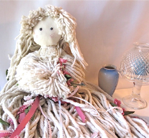 Items similar to Mop head doll on Etsy