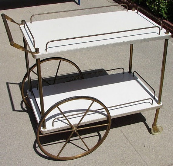 Vintage Beverage Cart
