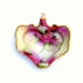 R E S E R V E D Antique Nippon Heart Shaped Bowl with Handle Gold Beading