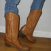 Reduced ---Got To Love The FRYE--------Amazing CAMEL Colored Leather ----Size 10
