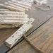 Rustic French Clothespin Favors - Love - Set of Five