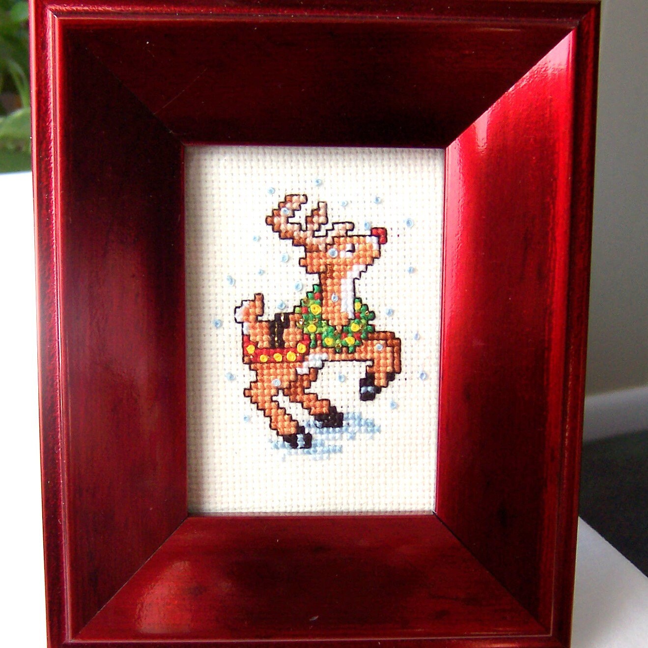 Cross Stitch - Reindeer Play