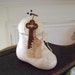 Pincushion Vintage Ceramic Baby Shoe Planter Pin Keep