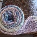 Knitted Scarf Acrylic Pastel Multicolor Tudor - Ready to Ship