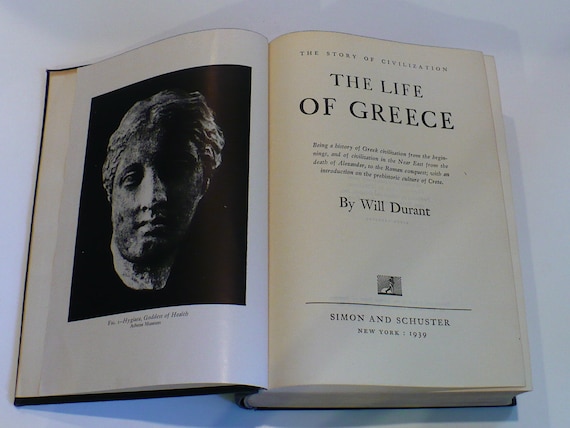 the life of greece by will durant