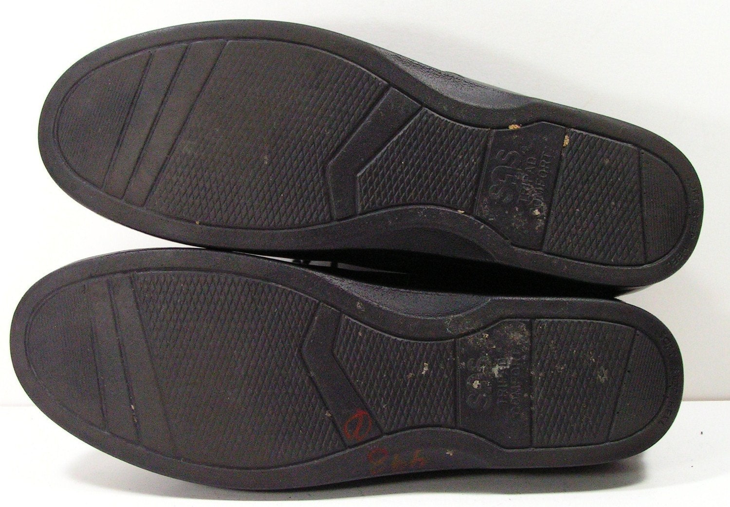 sas tripad comfort shoes womens 9.5 M B black leather walking