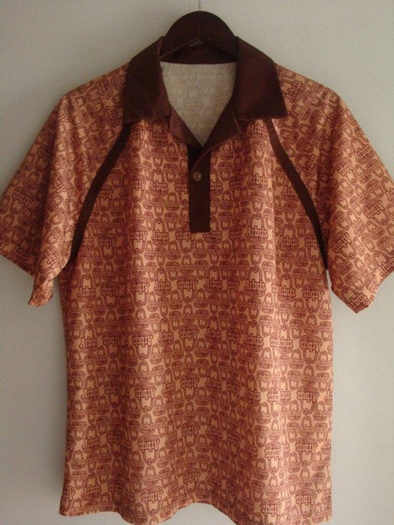 1970s Vintage Arbys Uniform Shirt