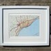 Toronto Map Embroidered