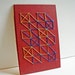 Embroidered Book Cover Art