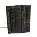 Black Collection Vintage Books by Color Instant Collection of Decorative Books for Wedding Decor, Home Decor, and Photography Prop