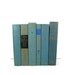 Teal Blue Collection Vintage Decorative Book