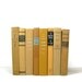 Brown Tan Gold Decorative Books, Vintage Photo Props, Vintage Wedding Decor
