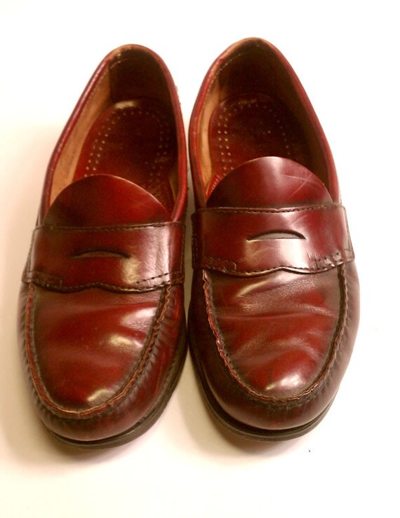 Men's Vintage Bass Weejuns Size 9.5 by finedistinctions1 on Etsy