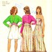 Simplicity 5508 Bust 32 1/2 Misses Dress and Jacket Mini Skirt with Ruffle c 1973 UNCUT