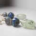 Moss Green Rutilated Quartz Dangling Earrings, Czech Glass, Sterling, Earthy, Boho, Fashion Accessory, Teen, Tween Gift ,Your Daily Jewels
