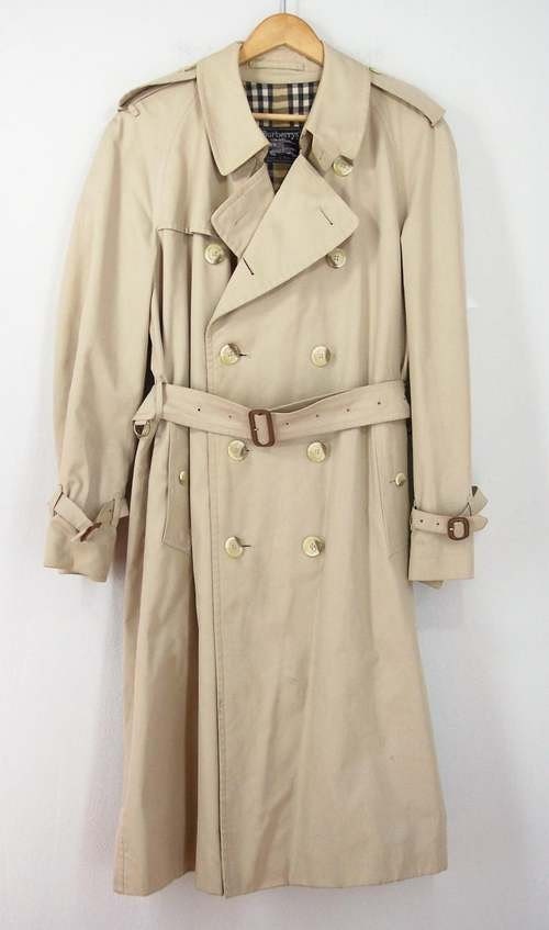 Vintage BURBERRY Men's Trench Coat with Original Tag