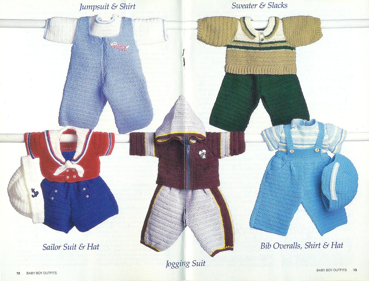 baby crochet pattern shirt for boy Crochet OUTFITS Attic BOY Annie's patternpeddlerannex BABY by