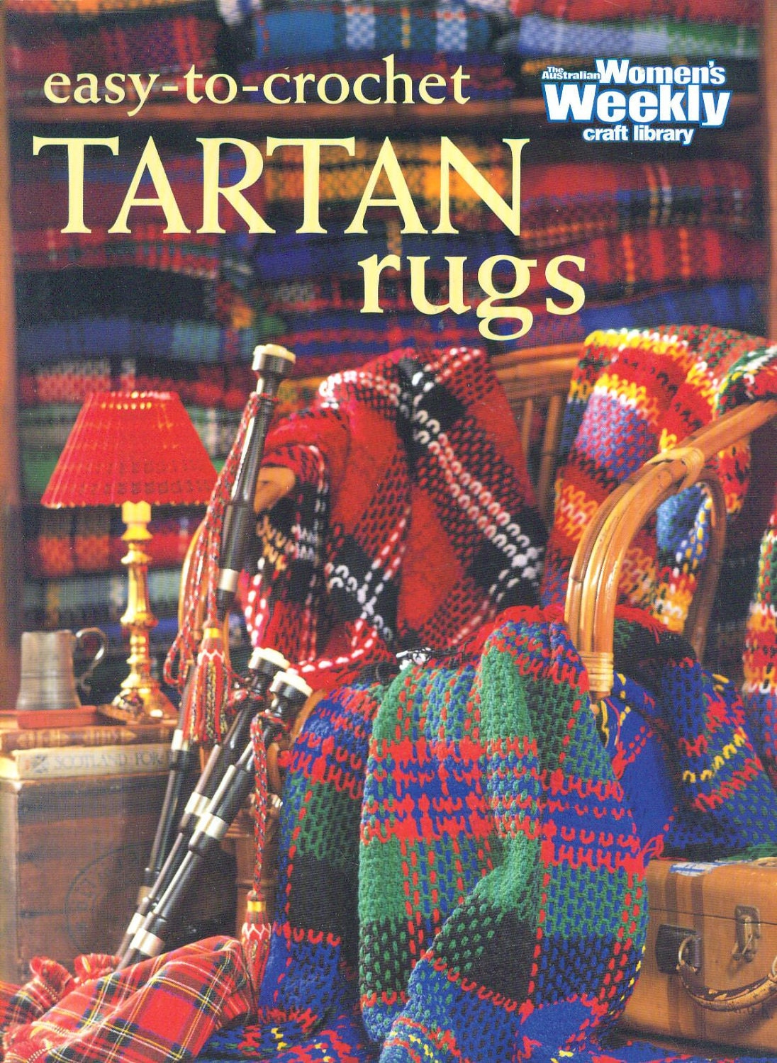Easy to Crochet TARTAN RUGS AFGHANS Australian Womans Weekly