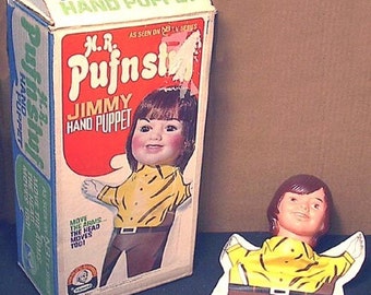 H.R.PufnStuf RARE Jimmy Hand Puppet WITH BOX Remco - 139J