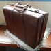 Antique Leather Suitcase